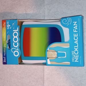 O2Cool Delux necklas fan